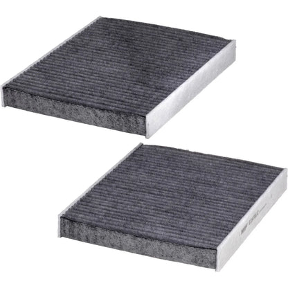 2-Pack Cabin Air Filters for BMW 535 650 6 Series
