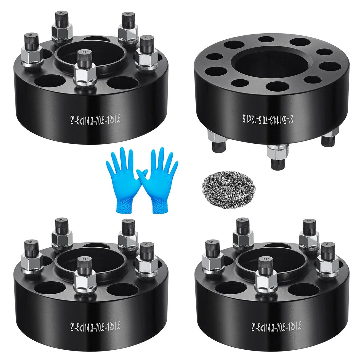 2" Hubcentric Wheel Spacers for Ford Galaxie (1965–1967)