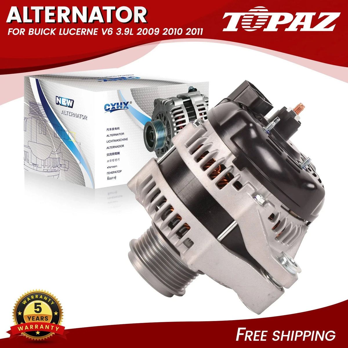 Alternator 140A for Buick Lucerne (2009–2011)