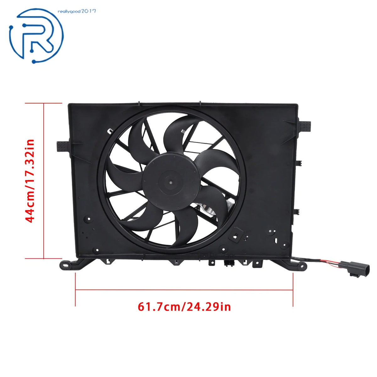 Cooling Fan Assembly for Volvo S60 S80 (2004–2006)