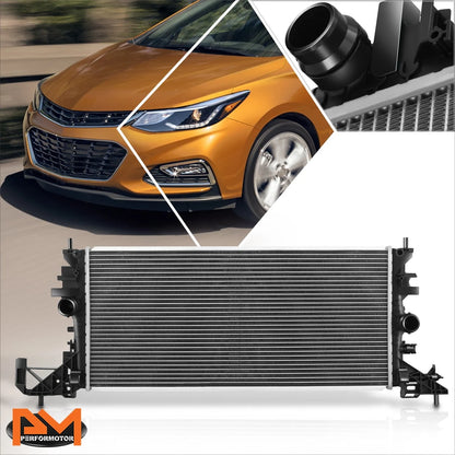 Cooling Radiator DPI-13684 for 2016-2019 Chevy Cruze Aluminum