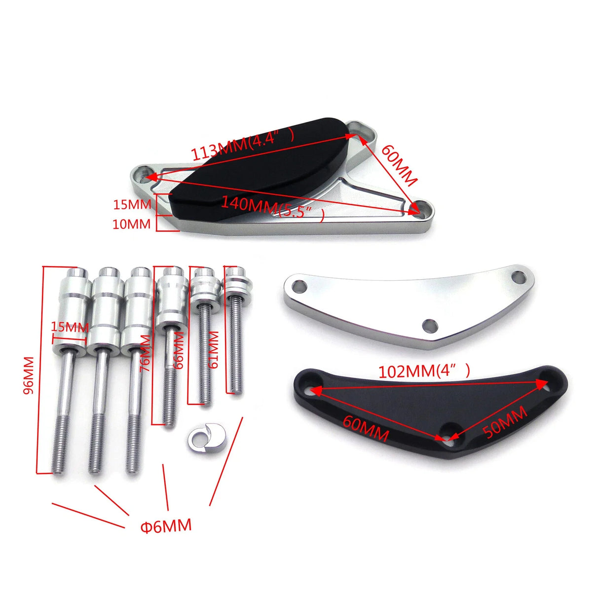 Engine Stator Slider Cover Protector for GSXR600/750 Suzuki 2006-2012