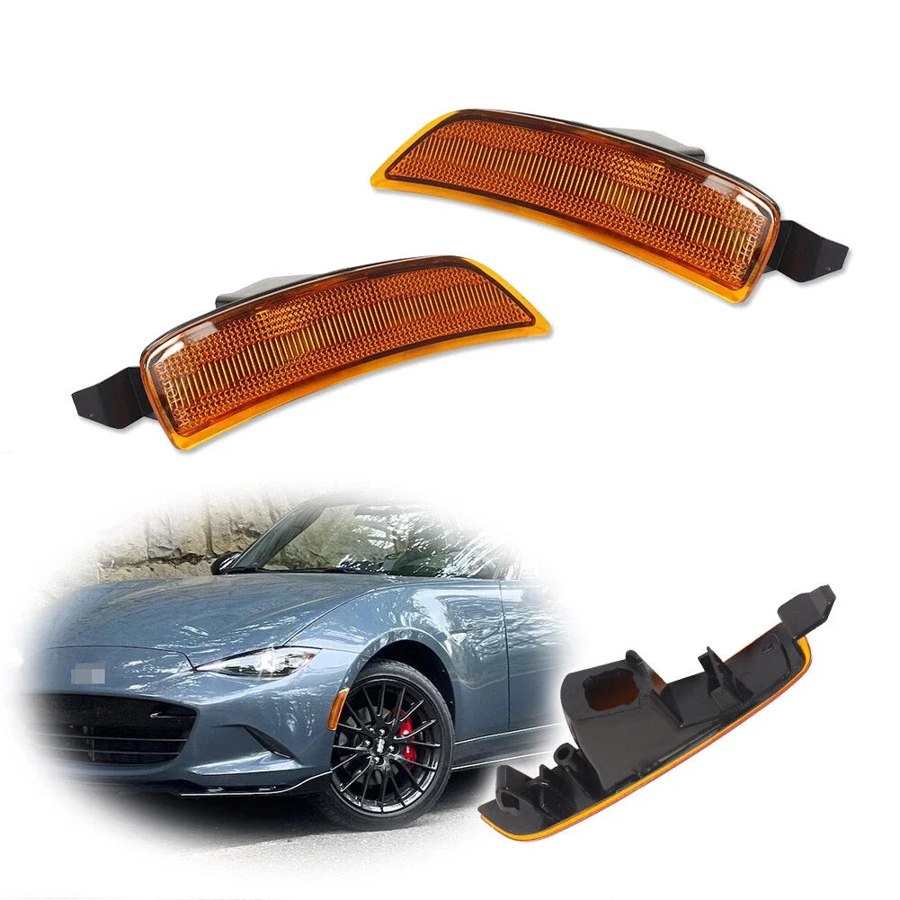 Amber Front Fender Side Marker Light for Mazda MX-5 Miata (2016–Present)