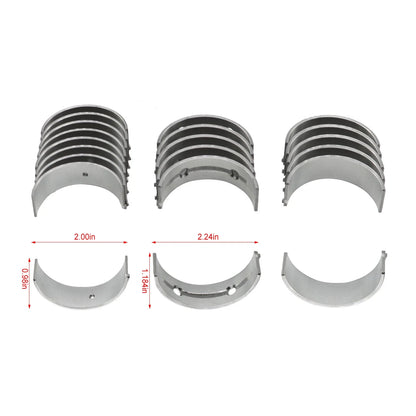 Main & Rod Bearing Kit with Thrust Washer for Kia Optima Sonata (2006–2016)