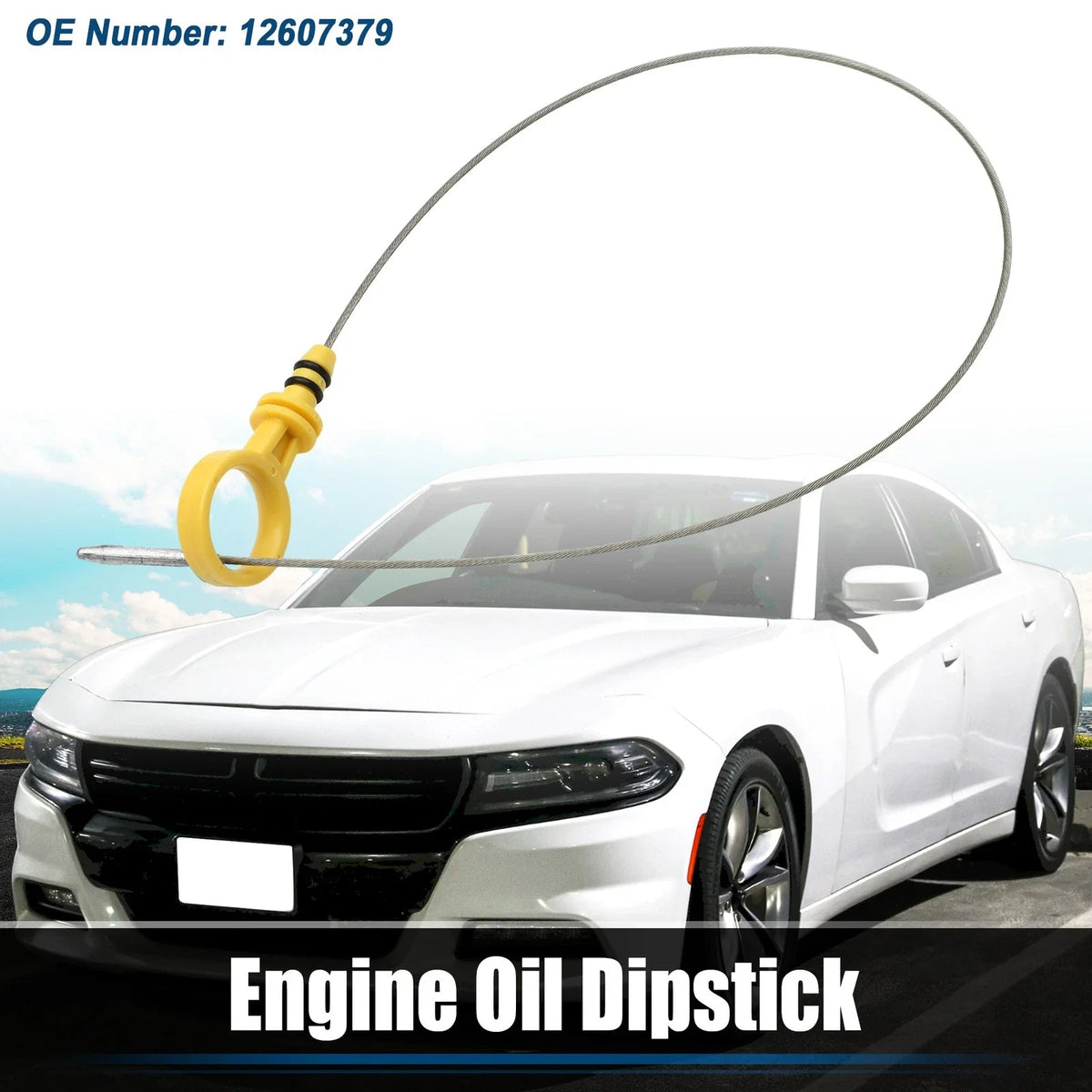 Engine Oil Fluid Level Dipstick for Buick LaCrosse (2005–2016) No.12607379