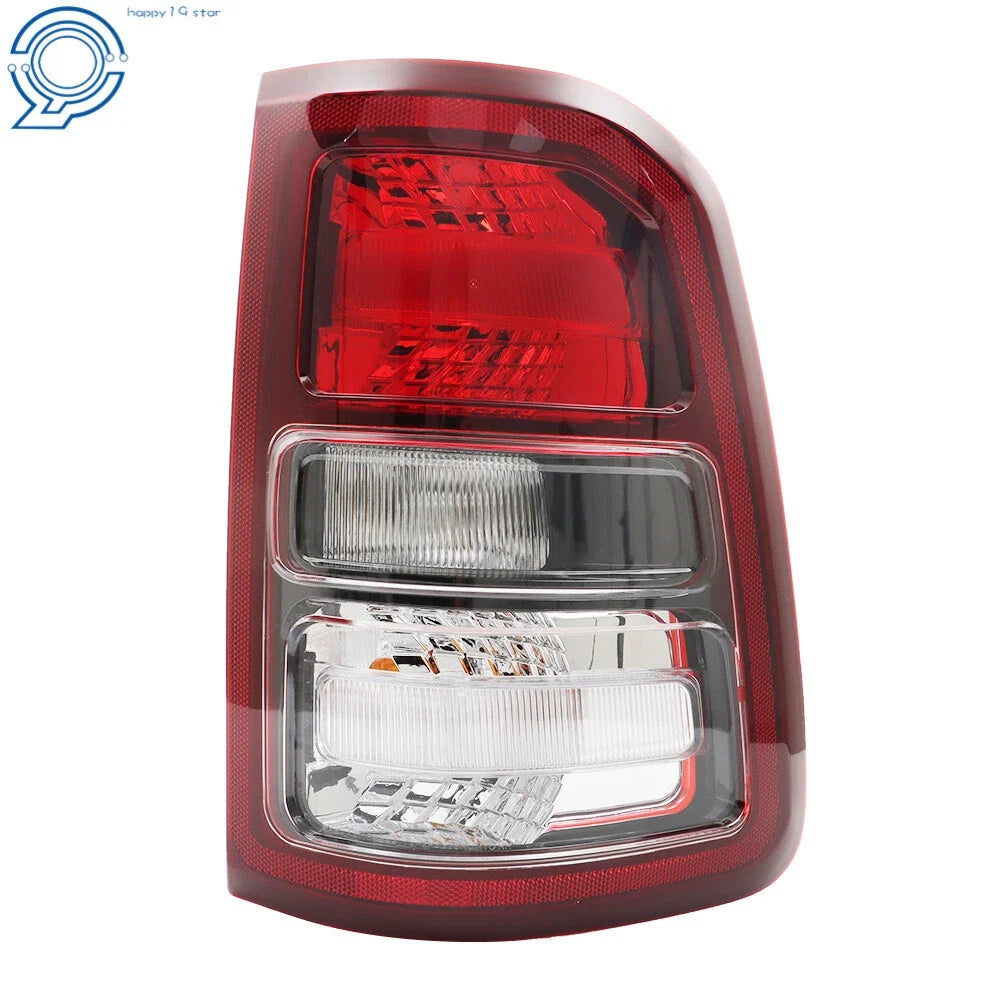 Tail Lights for Ram 1500 (2019–2023) Halogen Black Bezel Clear Lens