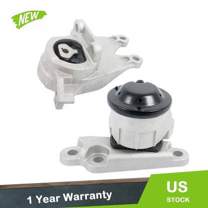 Engine & Transmission Mounts Set - 2X for 2011–2014 Ford Explorer