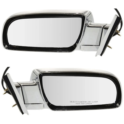 Set of 2 Heated Mirrors for Chevy Suburban C2500