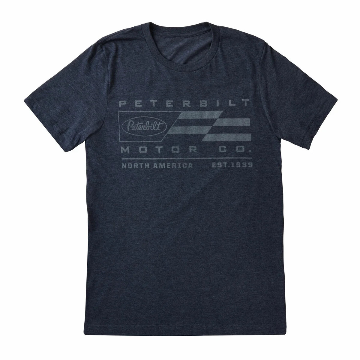 Heathered T-shirt for Peterbilt Trucks (Medium)