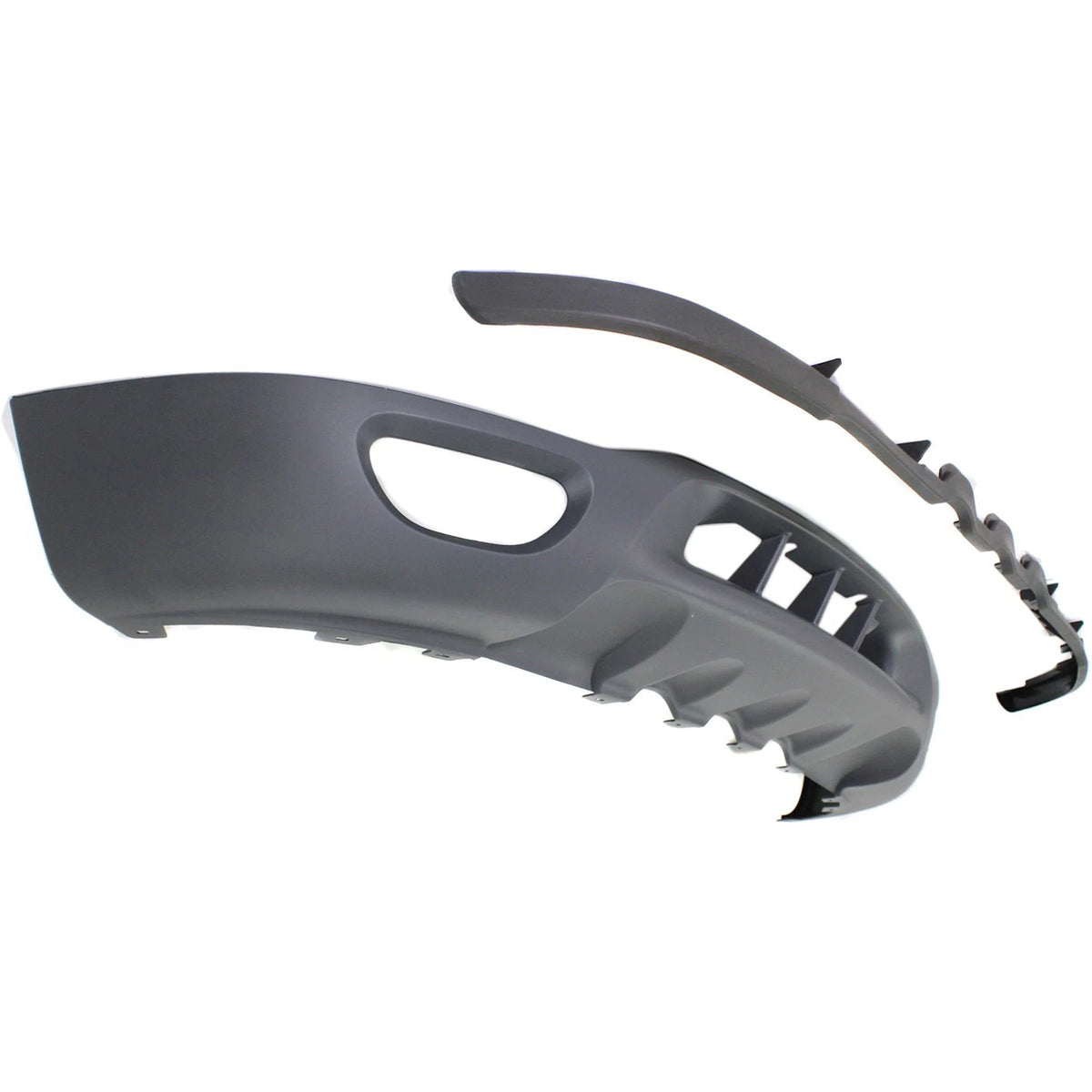 Valance for Ford F-150 (1999–2003) with Fog Light Holes, Textured Front Panel