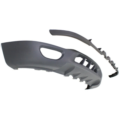 Valance for Ford F-150 (1999–2003) with Fog Light Holes, Textured Front Panel