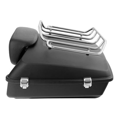 Chopped Trunk Rack Backrest for Touring Harley Road Glide (2014-2026)