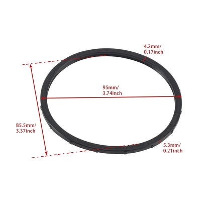 5 Pack Fuel Pump Tank O-Ring Gasket for Yamaha (N/A) 19B-24486-01-00 5JW-24486-00-00