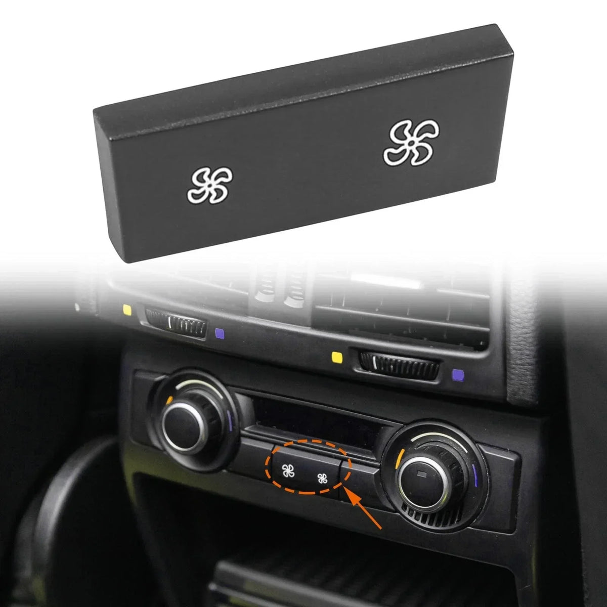 Control Panel Button for BMW X3 X1 1 Series F25 E89 Climate