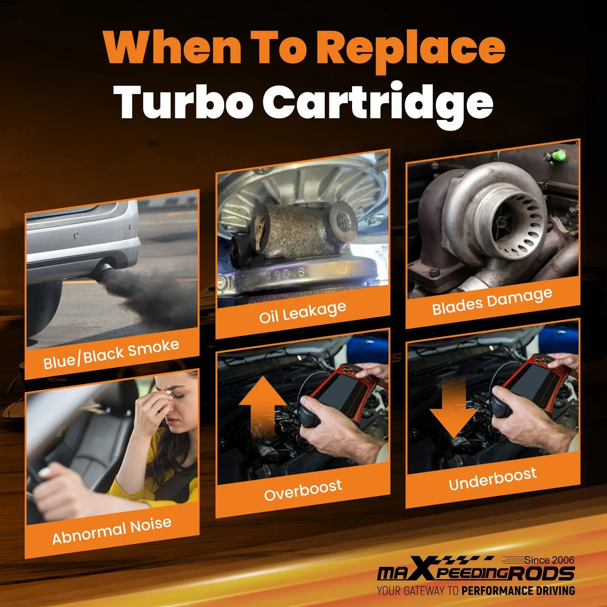 Upgraded Billet Turbo CHRA Cartridge for Ford F150 2.7L (2015–2017)
