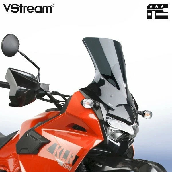 Vstream Windscreen Low Dark Tint for Kawasaki