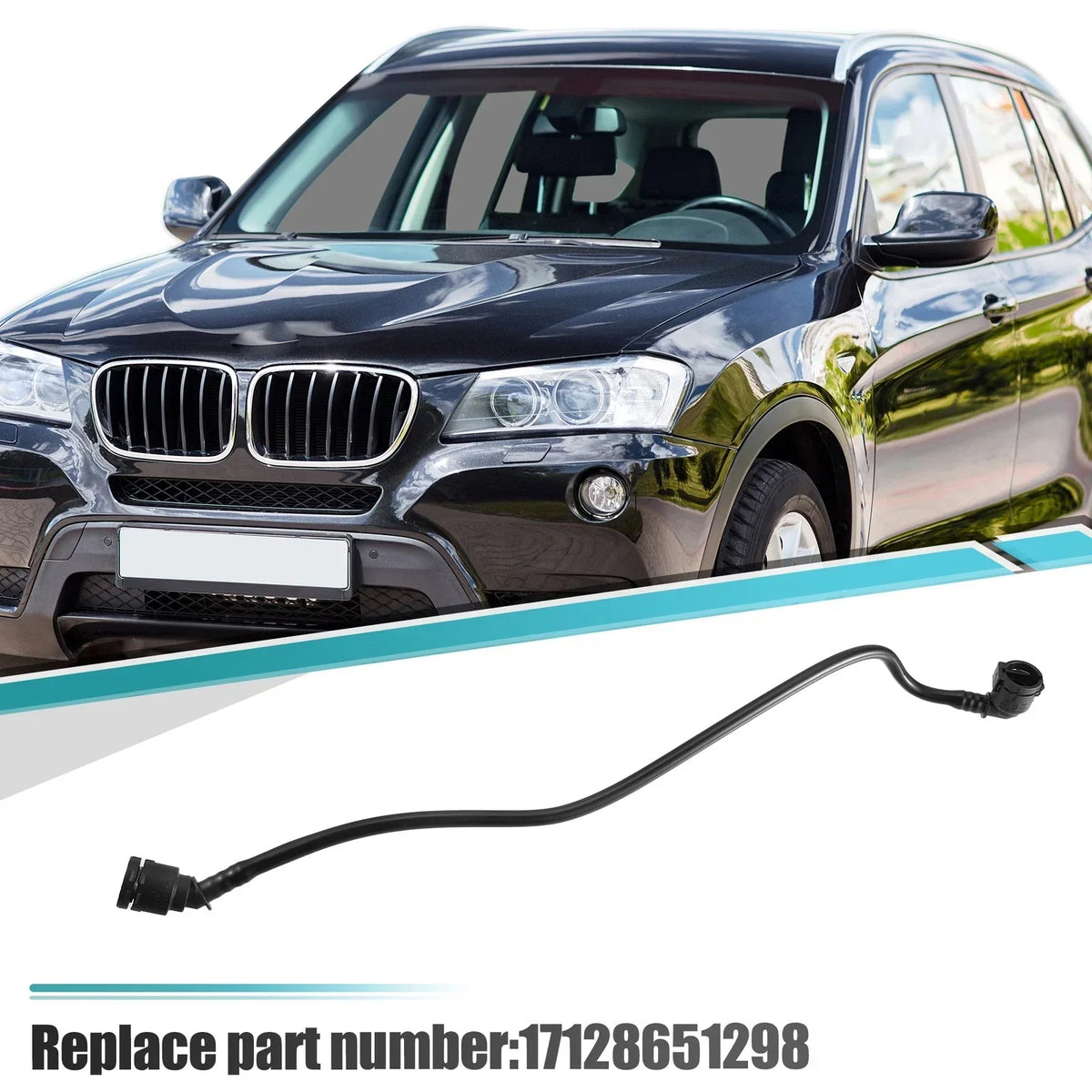 Cooling Water Pipe Hose for BMW X3 F25/F26 (2011 to 2017)