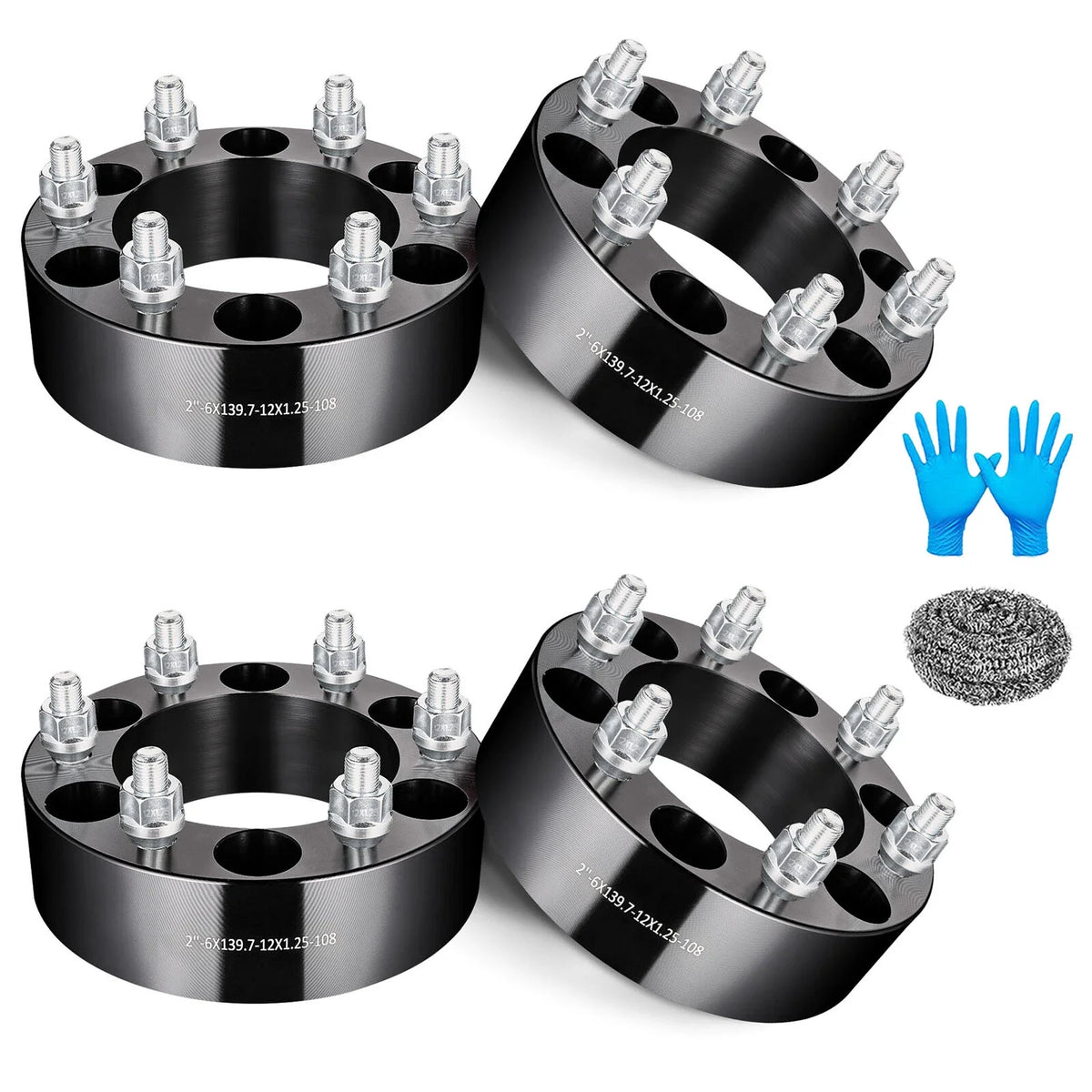 1"/1.5"/2" Wheel Spacers Set of 4 6x5.5 for Nissan Titan Frontier Pathfinder