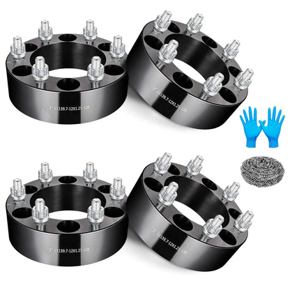 1"/1.5"/2" Wheel Spacers Set of 4 6x5.5 for Nissan Titan Frontier Pathfinder