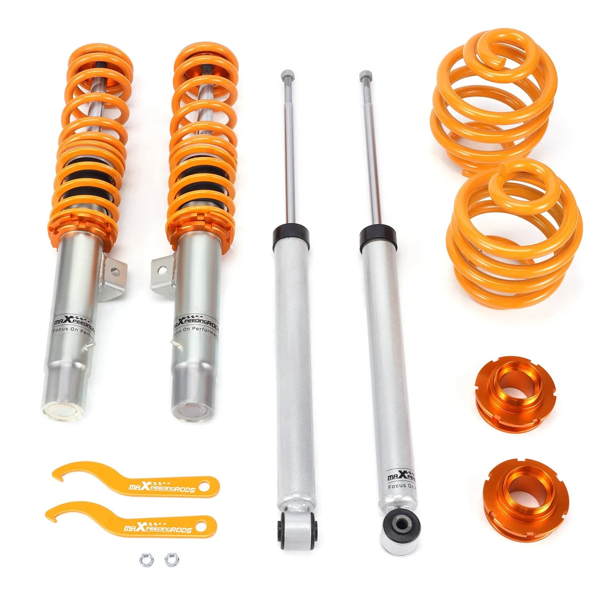 Adjustable Coilovers Kit for BMW E46 3-Series (1998–2005) Shocks