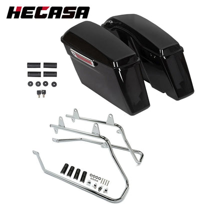 Saddle Bags for Harley Softail Heritage (With Conversion Bracket)