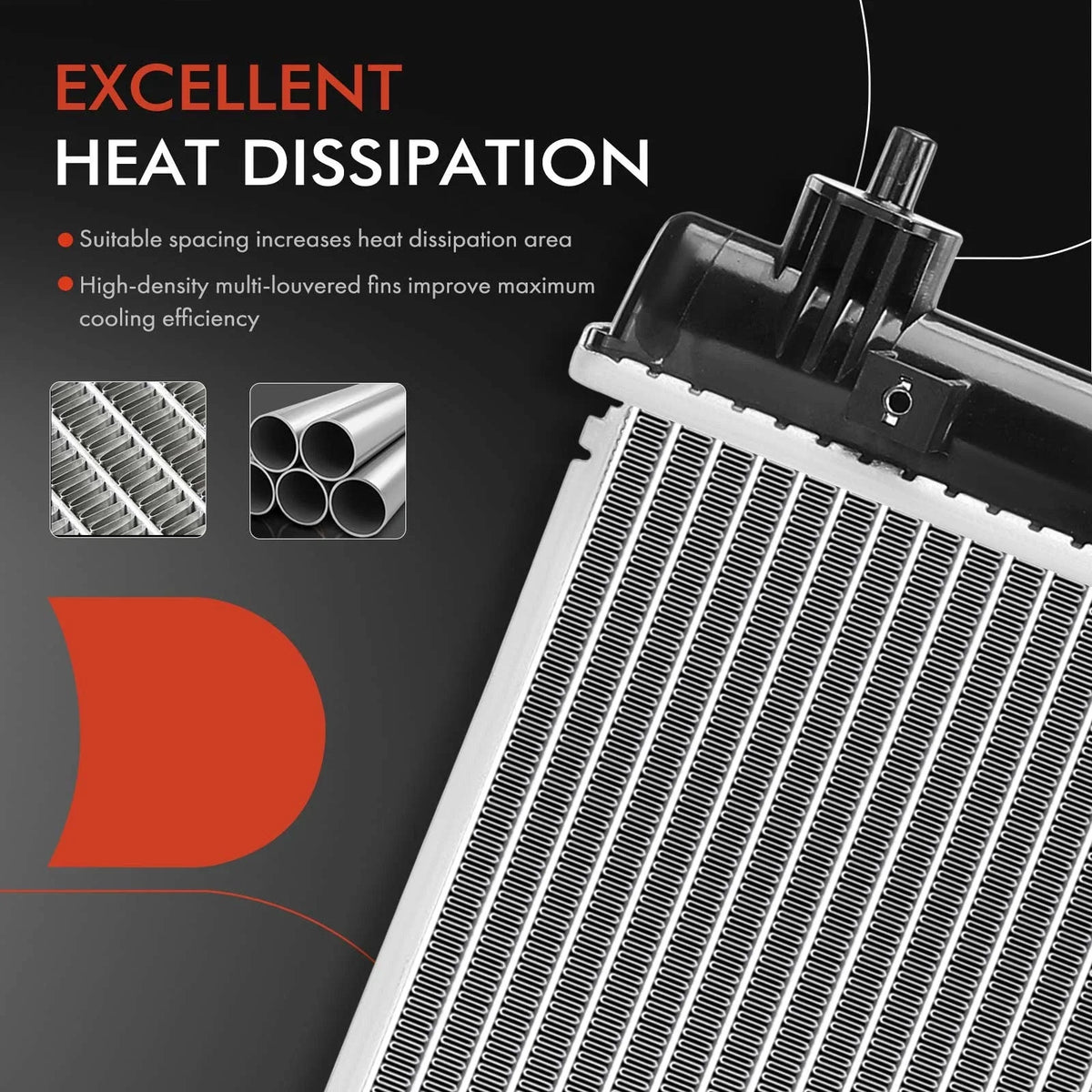 Cooling Radiator for 2019-2022 Honda Insight