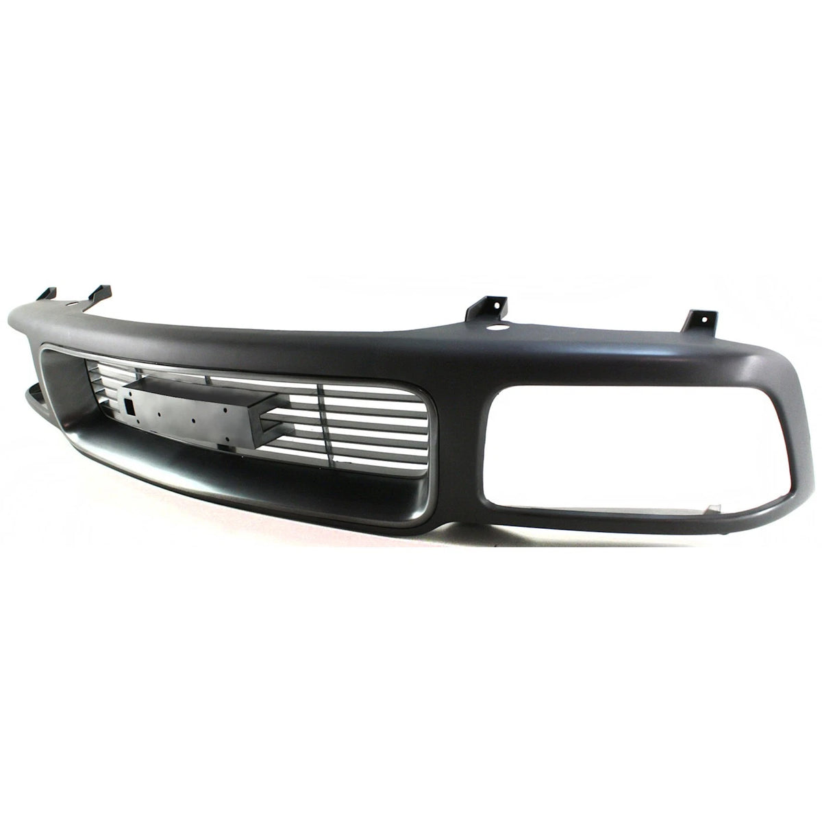 Grille for GMC Jimmy Sonoma (1994–1997) Black Shell Silver Insert