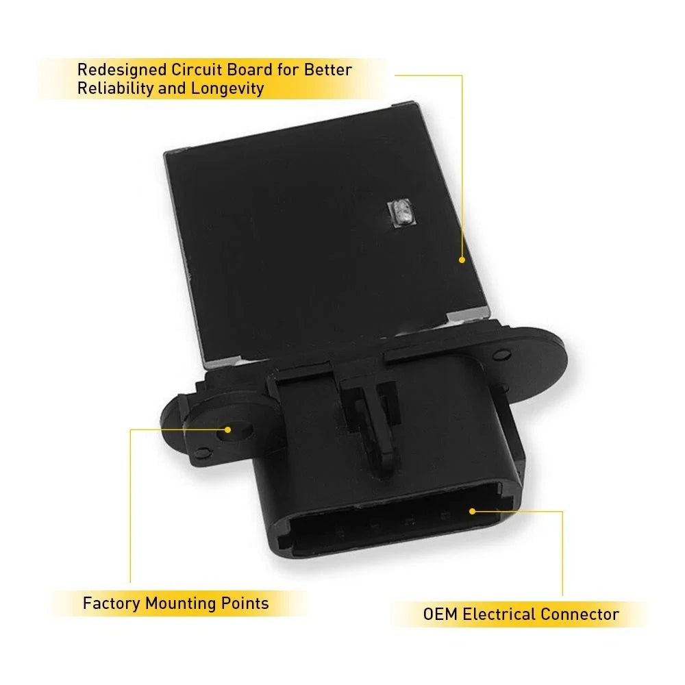 A/C Blower Resistor Module with Harness for Toyota Tacoma (2005-2015)
