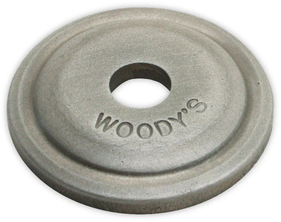 24 Pack Round Aluminum Digger Support Plates for Snow Tracks