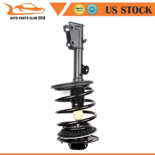 Front struts, tierods, sway bar for Chrysler Town & Country, Dodge Caravan (2001–2007)
