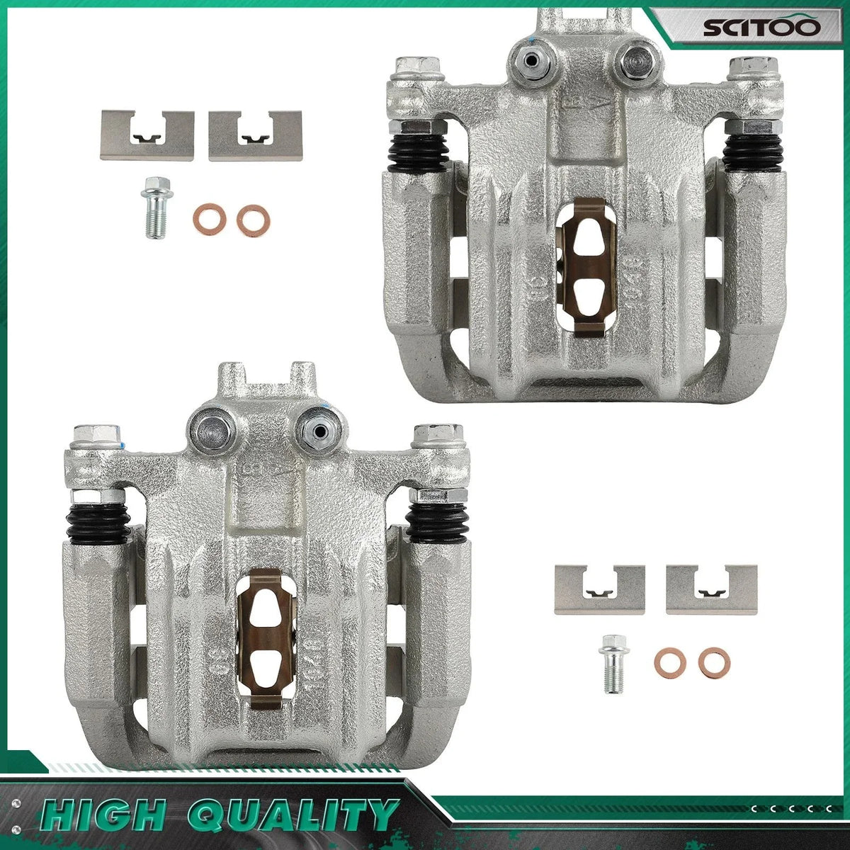 Rear Brake Calipers w/ Bracket for Honda Accord Crosstour (2010–2011)