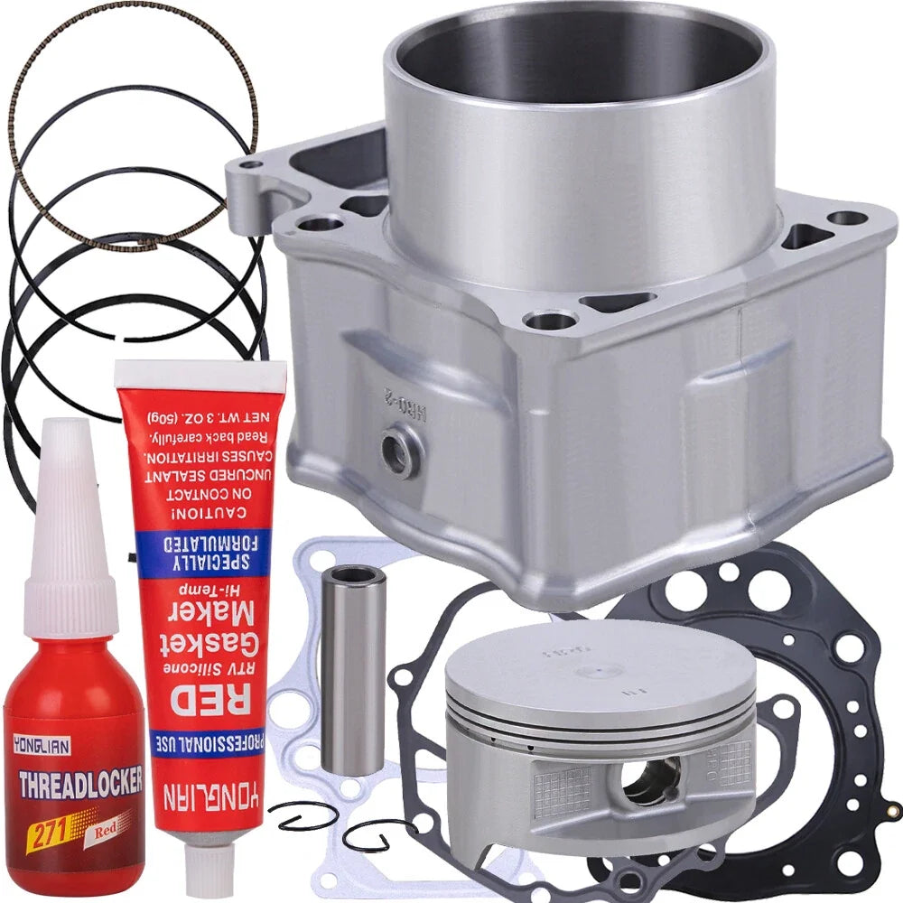 Top End Kit with Cylinder Head Gasket for Honda TRX500 Foreman (2012–2019) & Rubicon (2015–2019)
