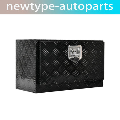 24"x12"x14" Aluminum Tool Box for Pickup Truck with Lock & Key