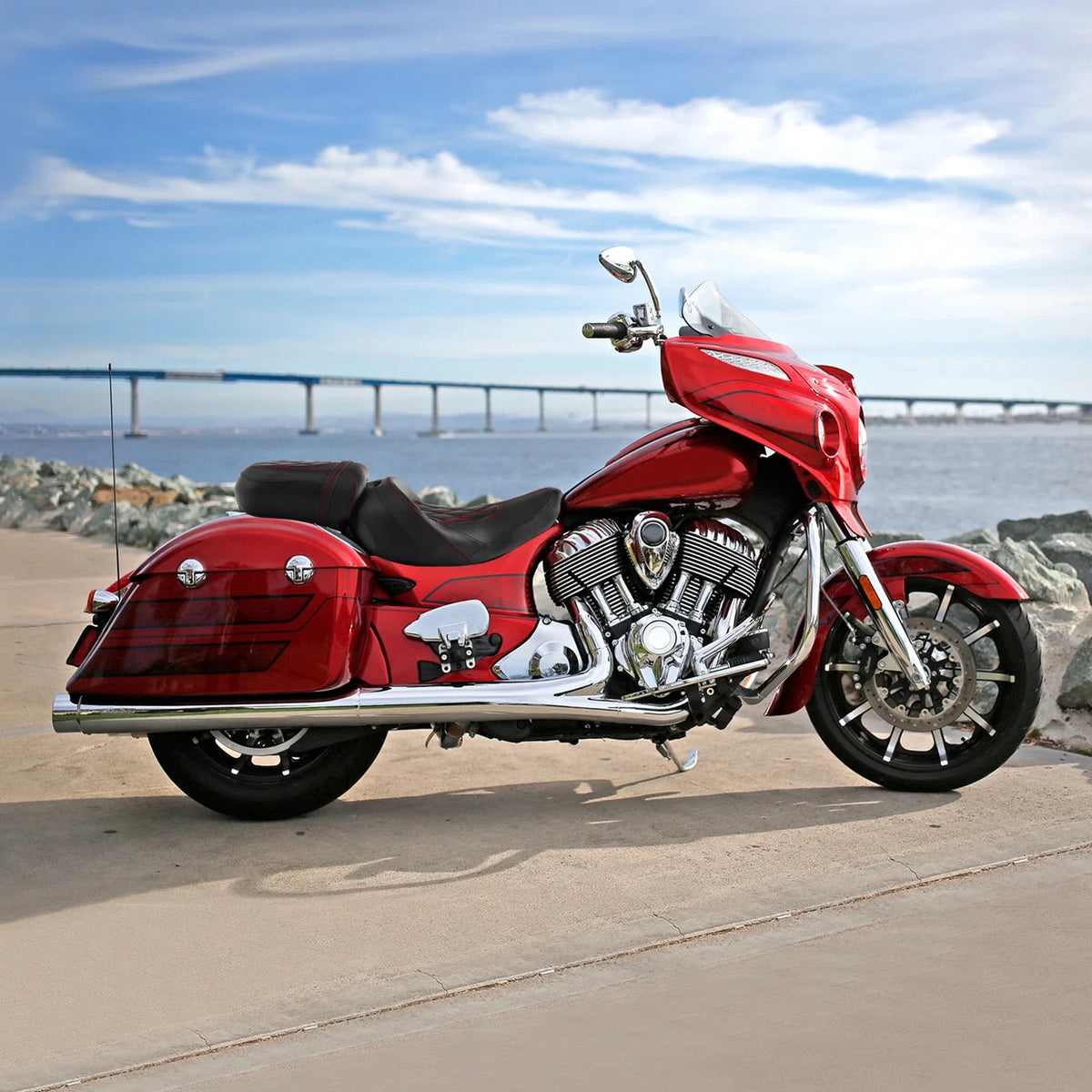 Driver and Passenger Seat for Indian Classic Chieftain 2014-2023