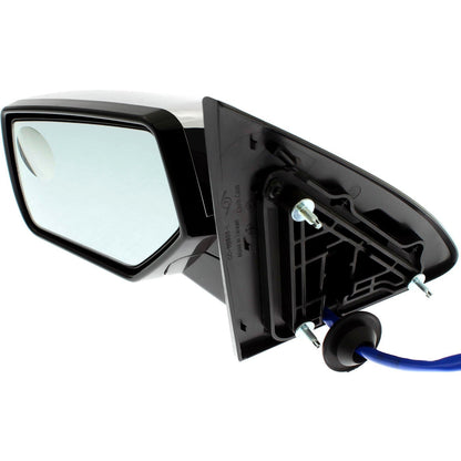 Left Chrome Mirror Assembly with Blind Spot for Chevrolet 2015-2020