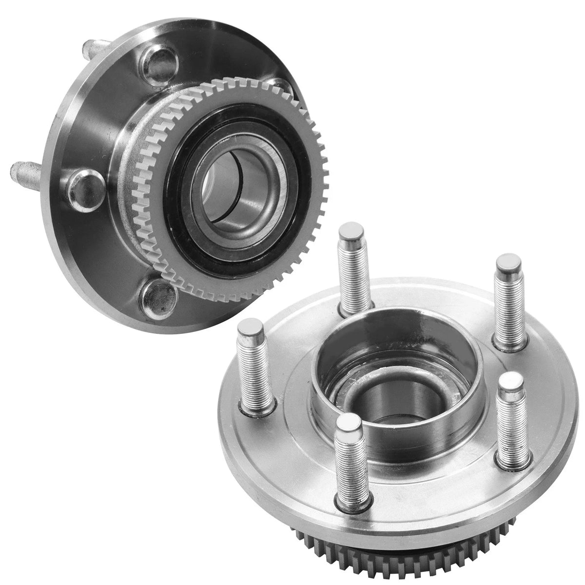 Pair Front Wheel Hub Bearings for Ford Mustang (2005–2014)