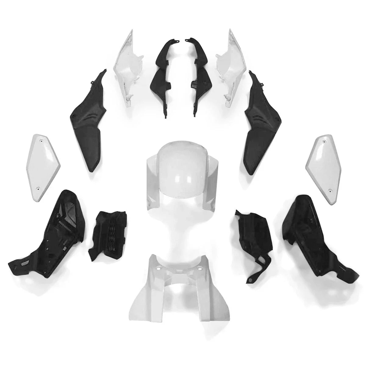 Fairing Kit for Honda CB650R (2019–2020) - Unpainted, Pre-Drilled