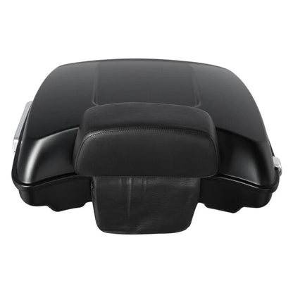 Razor Trunk Backrest Mount Rack 5.5" Matte Black for Harley Touring 2014-2026