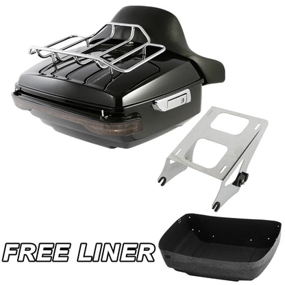 Trunk Rack with Tail Light for Harley Touring Glide (2014-2023)