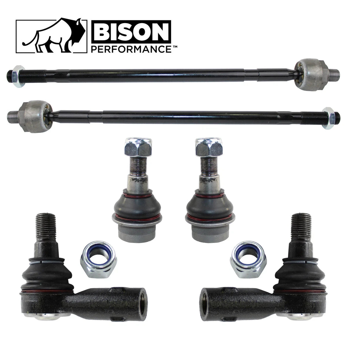 Front 6pc Ball Joint and Tie Rod End Kit for Sprinter (2002-2006)
