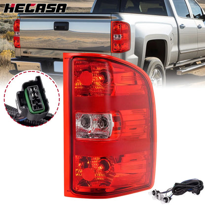Passenger Side Tail Light for 2007-2013 Chevy Silverado 1500 2500 3500