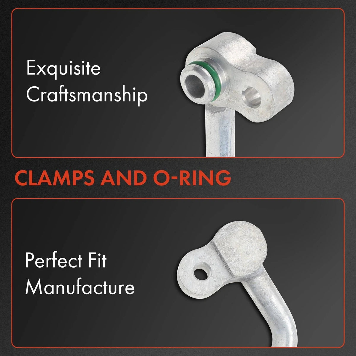 Suction and Discharge Assembly compatible with Honda Civic 96-98