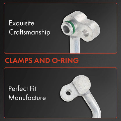 Suction and Discharge Assembly compatible with Honda Civic 96-98