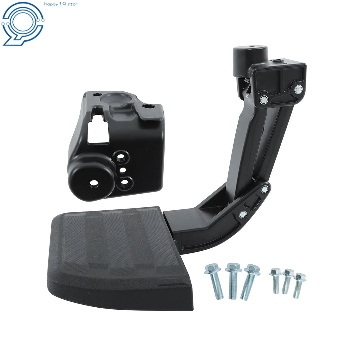 Rear Bed Step for Toyota Tacoma (2024) Retractable Bumper Black
