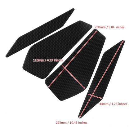 Traction Grips for Tank on Kawasaki Ninja 400 EX 400 (2018–2020)