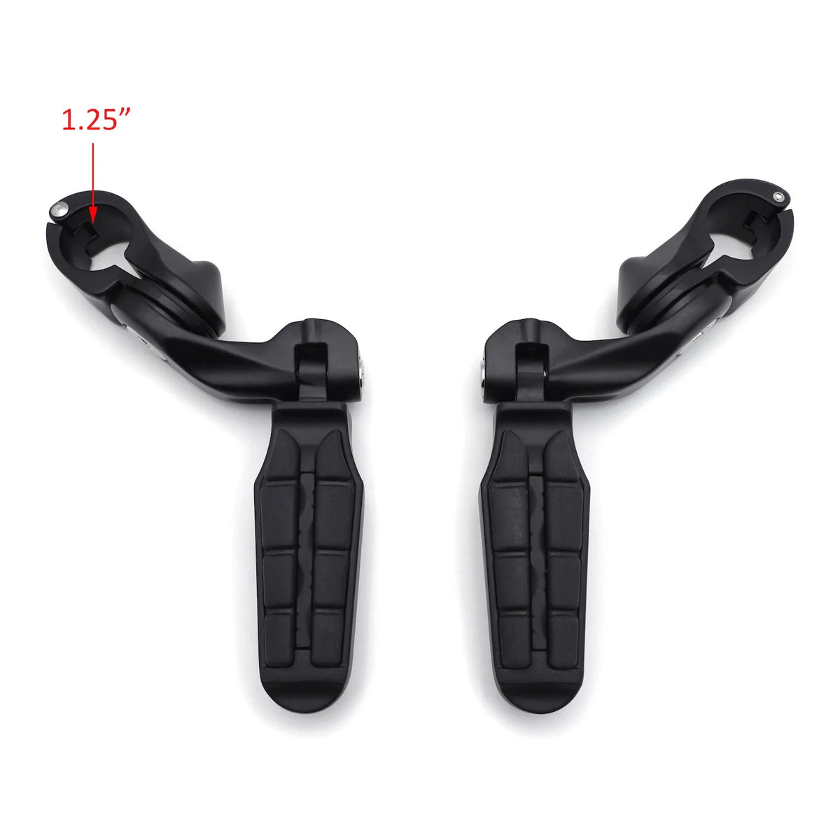 Saddle Foot Peg Kit 2.5" for Harley Dyna and Sportster