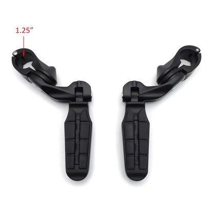 Saddle Foot Peg Kit 2.5" for Harley Dyna and Sportster