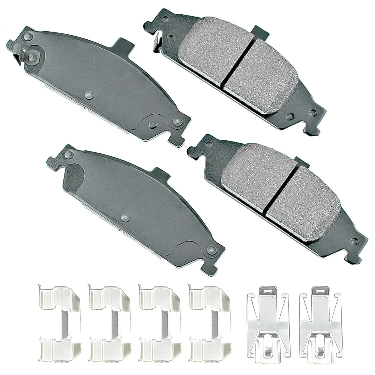 Front ProAct Disc Brake Pads for Chevy Malibu Pontiac Grand Am (2000–2005) ACT727