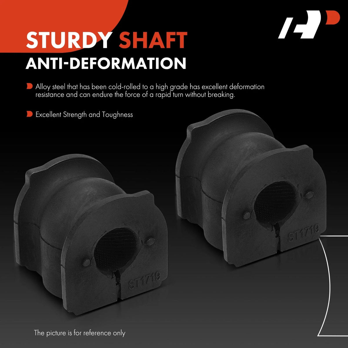 Rear Sway Bar Bushings - 2 Piece Set for Honda Civic (2013-2015)