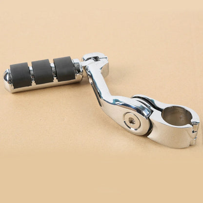Footpegs 1-1/4" Long Mount Highway Engine Guards for Harley Touring 2014-2023